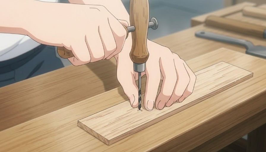 手動のキリやラチェットで精密に加工する利点