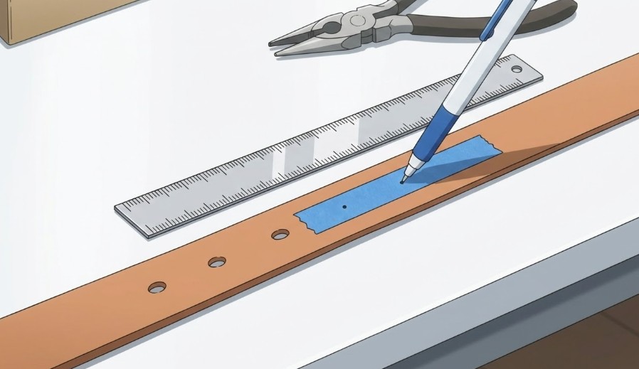 測り方やマーキングなど失敗しないための手順と準備
