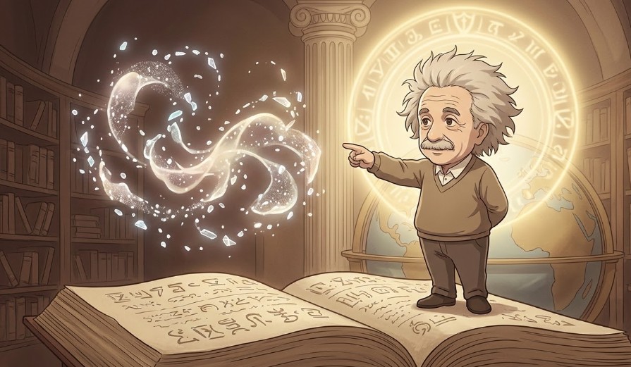 アインシュタインの引用など権威への訴求の意図