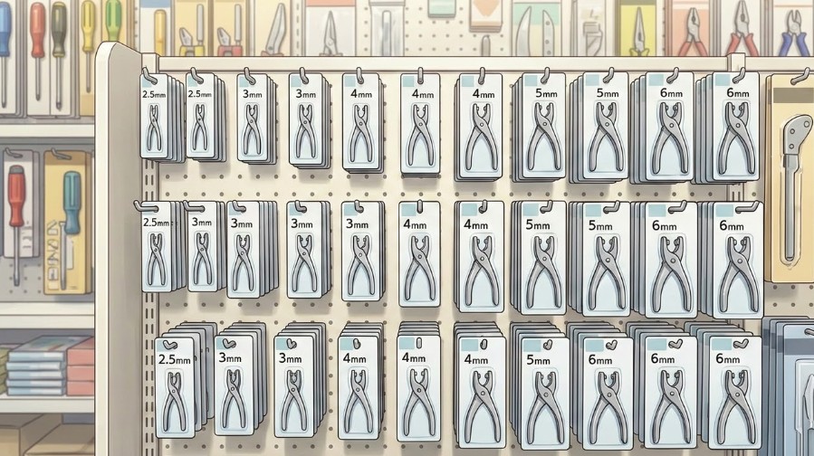 選べるサイズ展開とセリアの製品ラインナップ