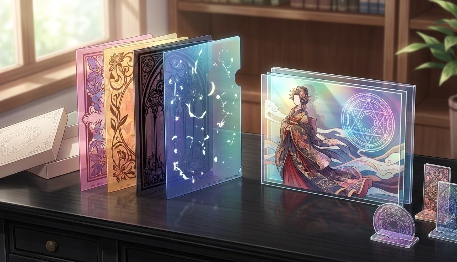 予約特典のクリアファイルやアクリルプレートの魅力