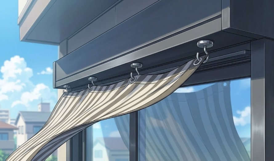 シャッターボックスへのマグネットフック活用法