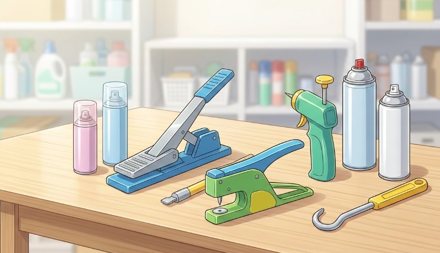 ダイソーのスプレー缶穴あけ器の種類と特徴