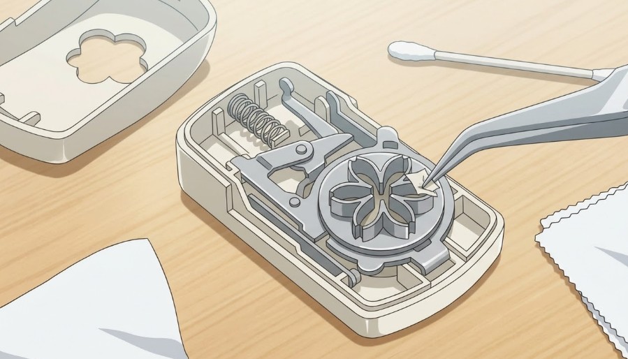 安全な分解手順と内部の清掃方法