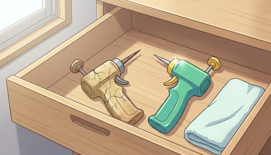 穴あけ器のメンテナンスとプラスチックの劣化対策