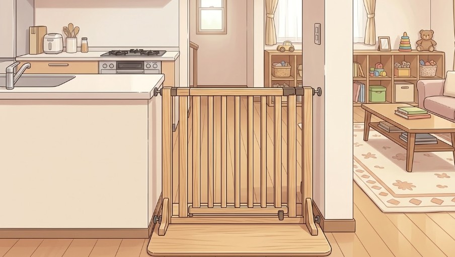 置くだけ設置の自立式ゲートが持つ利便性と安定性