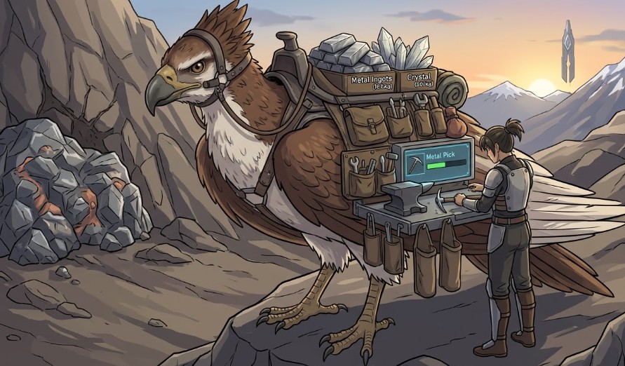 アルゲンタヴィスのサドルによる移動式製作機能