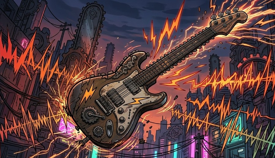 チェンソーの音を再現した常田のベース奏法